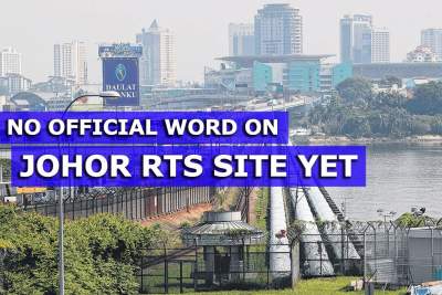 No confirmation on Johor Rapid Transit System site