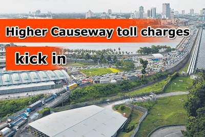 Higher Causeway toll charges kick in