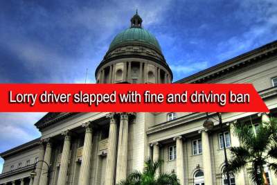 $7,000 fine and three-year driving ban for lorry driver