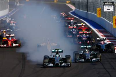 Mercedes' dominance in Russia sees the team emerge as champions