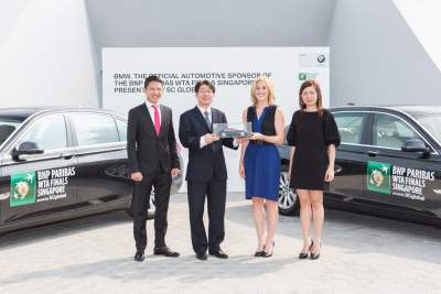 40 units of BMW limousines to transport players and VIPs at WTA Finals