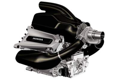 A first look at Honda's new F1 power unit