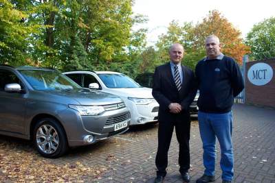F1 engineering company goes green with Mitsubishi plug-in hybrids