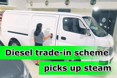 Govt's diesel trade-in scheme takes effect