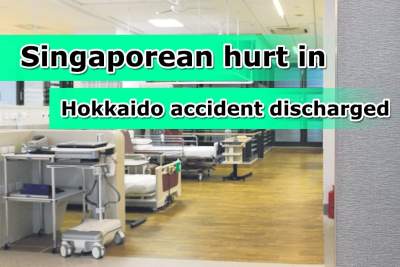 Singaporean hurt in Hokkaido accident discharged from hospital