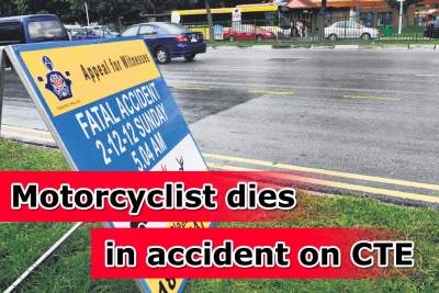 Motorcyclist killed in horrific accident on CTE