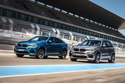 Powerful presence with the new X5 M and the new X6 M