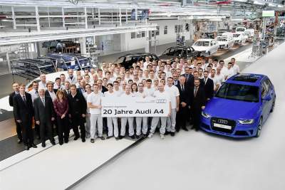 The Audi A4 has been in production for 20 years