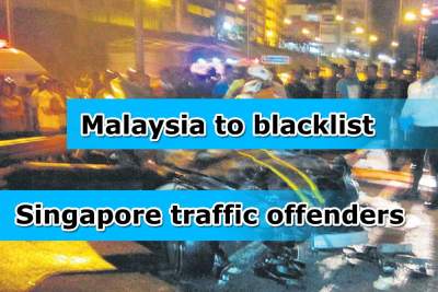 Singaporean drivers who flout rules repeatedly risk being blacklisted