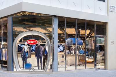 Flagship project for Bugatti's retail and store concept opens in London