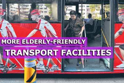 Better public facilities for the elderly on the go