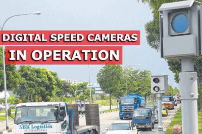 New digital speed cameras being installed