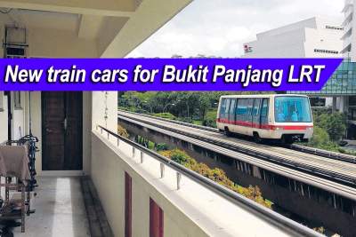 Bukit Panjang LRT upgraded with new train cars