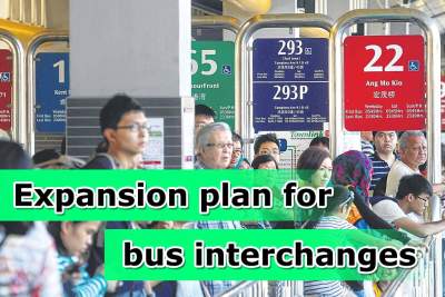 Expansion plan for bus interchanges in Sengkang and Tampines