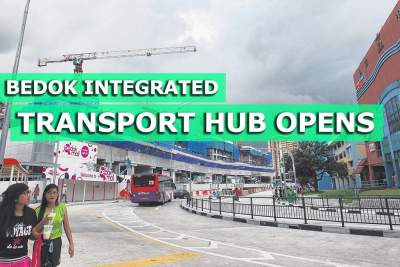 Singapore's largest integrated transport hub opens in Bedok
