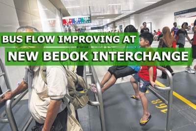 Better traffic conditions improve bus flow at new Bedok interchange