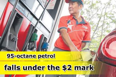 Pump prices falling across the board this week