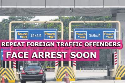 Malaysia to arrest foreigners with outstanding traffic fines