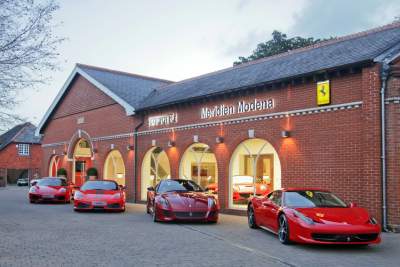 Ferrari's Showroom of the Year goes to recently renovated Meridien Modena
