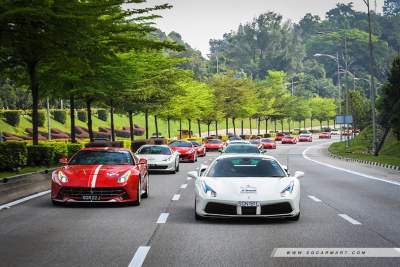 Yes, it's perfectly reasonable to take a Ferrari for a road trip