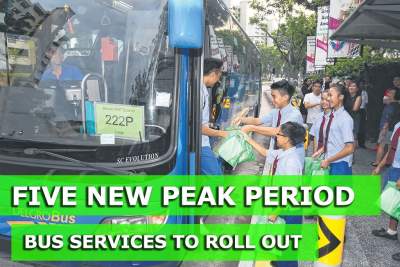 Five more peak period feeder bus services to improve connectivity in four towns