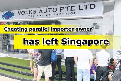 Volks Auto's boss left Singapore well before his business closed