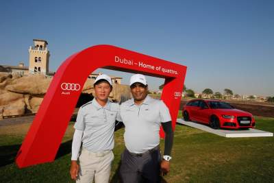Singaporean pair plays at World Finals of Audi quattro Cup