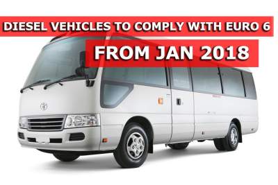 Diesel vehicles to adhere to Euro 6 emission standard from 2018