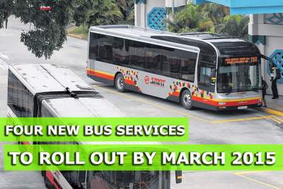 Four new bus services for Choa Chu Kang, Queenstown and Punggol