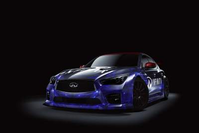 Infiniti Q50 boasts BTCC livery at the Autosport International Show