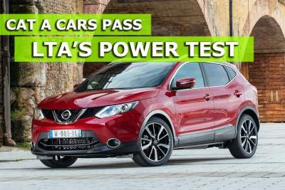 Cat A cars pass LTA's dynamometer test