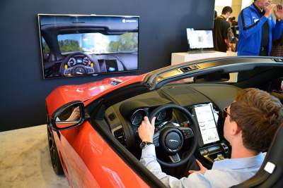 Innovative attention-monitoring system by Jaguar Land Rover at CES