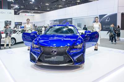 Lexus excites with its new RC F at the 2015 Singapore Motor Show