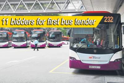 Inaugural public bus contract draws 11 bidders