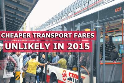 Transport fares unlikely to fall despite cheaper fuel
