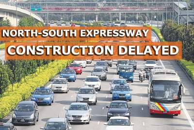 Construction of the North-South Expressway delayed