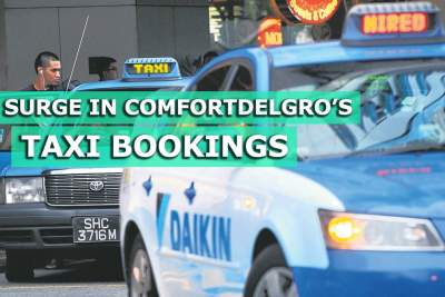 Record 35.6 million ComfortDelGro taxi bookings in 2014