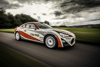 2015 competitive debut for Toyota GT86 CS-R3 rally car