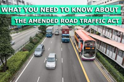 Changes to the Road Traffic Act that will affect road users