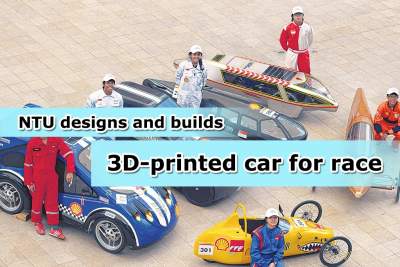 3D-printed car to represent Singapore in Shell Eco-marathon Asia
