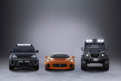 Jaguar and Land Rover announce partnership with Spectre