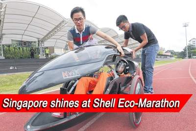 Singapore wins three awards for eco-friendly cars at international competition