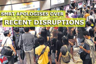SMRT apologises for inconvenience caused during recent disruptions