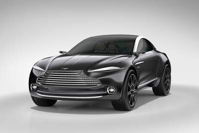 World debut for the first all-electric, all-wheel drive Aston Martin concept
