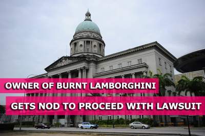 Owner of burnt Lamborghini given nod to sue others who caused the accident