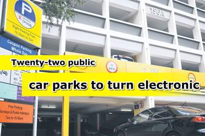 22 public car parks will be converted to an automated payment system