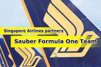 Singapore Airlines signs up as Sauber's official airline partner