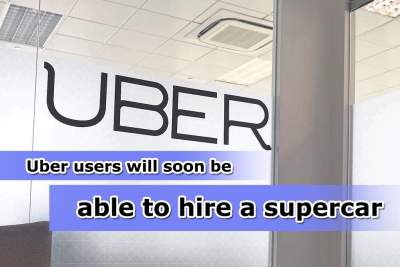 Uber users can now hire privately chauffeured supercars