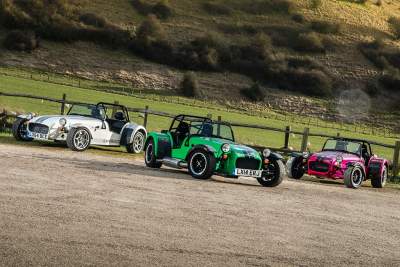 Three new additions to Caterham's iconic range