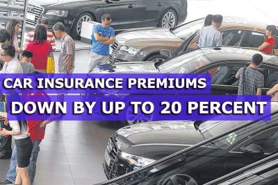 Up to 20 percent drop in car insurance premiums
